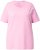 Ulla Popken Essential Round Neck Stretch Tee Pink - Marškinėliai - 