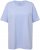 Ulla Popken Essential Round Neck Stretch Tee Sky Blue - Marškinėliai - 