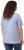 Ulla Popken Essential Round Neck Stretch Tee Sky Blue - Marškinėliai - 