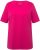 Ulla Popken Essential Round Neck Stretch Tee Fuchsia Pink - Marškinėliai - 