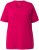 Ulla Popken Essential V-Neck Stretch Tee Dark Raspberry - Marškinėliai - 