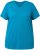 Ulla Popken Functional Antibacterial Finish V-Neck Short Sleeve Knit Top Opal Green - Marškinėliai - 