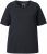 Ulla Popken Quick-Drying Short Sleeve T-Shirt Black - Marškinėliai - 