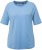 Ulla Popken Quick-Drying Short Sleeve T-Shirt Pale Blue - Marškinėliai - 