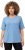 Ulla Popken Quick-Drying Short Sleeve T-Shirt Pale Blue - Marškinėliai - 