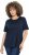 Ulla Popken Scoop Neck Short Sleeve Tee Navy - Marškinėliai - 