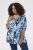 Kaffe Curve Aliana Tunic Blue Flower Animal - Tunikos - 