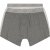 JP1880 Boxershorts Flexnamic OEKO-TEX Mid 2-Pack Grey/Off-White - Apatinis trikotažas ir plaukimo apranga - Apatinis trikotažas - 2XL-8XL