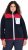 Ulla Popken Color Block Teddy Fleece Jacket Navy - Megztiniai ir džemperiai - 