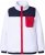 Ulla Popken Color Block Teddy Fleece Jacket Snow White - Megztiniai ir džemperiai - 