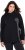 Ulla Popken Ribbon Detail Turtleneck Sweatshirt Black - Megztiniai ir džemperiai - 
