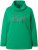 Ulla Popken HELLO Classic Fit Stand-Up Collar Sweatshirt Emerald Green - Megztiniai ir džemperiai - 