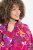 Ulla Popken Ribbon Print Turtleneck Sweatshirt Cherry Red - Megztiniai ir džemperiai - Jaukūs džemperiai ir megztiniai