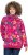 Ulla Popken Ribbon Print Turtleneck Sweatshirt Cherry Red - Megztiniai ir džemperiai - 