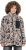 Ulla Popken Marble Print Teddy Fleece Jacket Dark Putty - Megztiniai ir džemperiai - 
