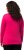 Ulla Popken Basic Round Neck Long Sleeve Slim Fit Cotton Tee Magenta Pink - Marškinėliai - 