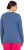 Ulla Popken Basic Round Neck Long Sleeve Slim Fit Cotton Tee Ink Blue - Marškinėliai - 