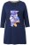 Ulla Popken Floral Motif 3/4 Sleeve Tunic Tee Ink Blue - Spausdinti marškinėliai moterims - 