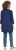 Ulla Popken Floral Motif 3/4 Sleeve Tunic Tee Ink Blue - Spausdinti marškinėliai moterims - 