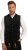 JP1880 Velvet Vest Traditional Black - Didelių dydžių drabužiai - Didelių dydžių rūbai vyrams