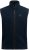 JP1880 Fleece Gilet Stomach Fit Navy - Didelės vyriškos striukės - Didelės vyriškos striukės