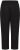 Kaffe Curve Mille Wide Pants Black Deep - Medžiaginės kelnės - 