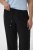 Kaffe Curve Mille Wide Pants Black Deep - Medžiaginės kelnės - 