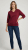 Nora Mikken GELINA Sweater Burgundy - DRABUŽIAI MOTERIMS XS-XXL - 
