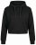 Nora Mikken KAMILLA Cropped Hoodie Black - DRABUŽIAI MOTERIMS XS-XXL - 