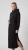 Nora Mikken MARTINA Maxi Hoodie Dress Black - DRABUŽIAI MOTERIMS XS-XXL - 
