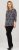 Scandinavian Caramel Tiny Flower Petals Blouse Light Blue - Spausdinti marškinėliai moterims - 