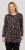 Scandinavian Caramel Flower Petals Tunic Copper and Blue - Spausdinti marškinėliai moterims - 