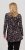 Scandinavian Caramel Flower Petals Tunic Copper and Blue - Spausdinti marškinėliai moterims - 