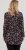 Scandinavian Caramel Flower Petals Tunic Copper and Blue - Spausdinti marškinėliai moterims - 