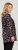 Scandinavian Caramel Flower Petals Tunic Copper and Blue - Spausdinti marškinėliai moterims - 