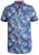 D555 Reuben Hawaii Shirt Navy - Marškiniai - Marškiniai - 2XL-8XL