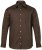 JP1880 Shirt Business Long Sleeve Brown - Marškiniai - Marškiniai - 2XL-8XL