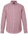 JP1880 Checked Flannel Shirt Long Sleeve Light Red - Marškiniai - Marškiniai - 2XL-8XL