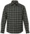 JP1880 Checked Flannel Shirt Long Sleeve Eucalyptus Green - Marškiniai - Marškiniai - 2XL-8XL