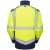 Leo Bowden Ecoviz Softshell Jacket Hi-Vis Yellow/Navy Print - Darbo drabužiai - Darbo drabužiai - 3XL-10XL