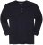 Adamo Sven Regular fit Serafino Long sleeve T-shirt Navy - Marškinėliai - Marškinėliai - 2XL-14XL