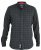 D555 Taylor Long Sleeve Shirt Charcoal - Marškiniai - Marškiniai - 2XL-8XL