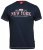 D555 Thornton Embroidery T-shirt Navy - Marškinėliai - Marškinėliai - 2XL-14XL