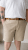 Kam Jeans 3402 Belted Dobby Weave Stretch Chino Shorts Beige - Šortai - Šortai - W40-W60