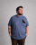 Motley Denim Milan Marškinėliai Šviesus indigo - Marškinėliai - Marškinėliai - 2XL-14XL