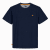 Motley Denim Stockholm T-shirt Navy - Marškinėliai - Marškinėliai - 2XL-14XL