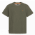 Motley Denim Stockholm T-shirt Dark Khaki - Marškinėliai - Marškinėliai - 2XL-14XL