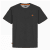 Motley Denim Stockholm T-shirt Charcoal - Marškinėliai - Marškinėliai - 2XL-14XL