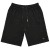 Motley Denim Paris Sweatshorts Black - Laisvalaikio kelnės ir šortai - Laisvalaikio Kelnės ir Šortai - 2XL-12XL