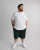 Motley Denim Paris Sweatshorts Racing Green - Laisvalaikio kelnės ir šortai - Laisvalaikio Kelnės ir Šortai - 2XL-12XL
